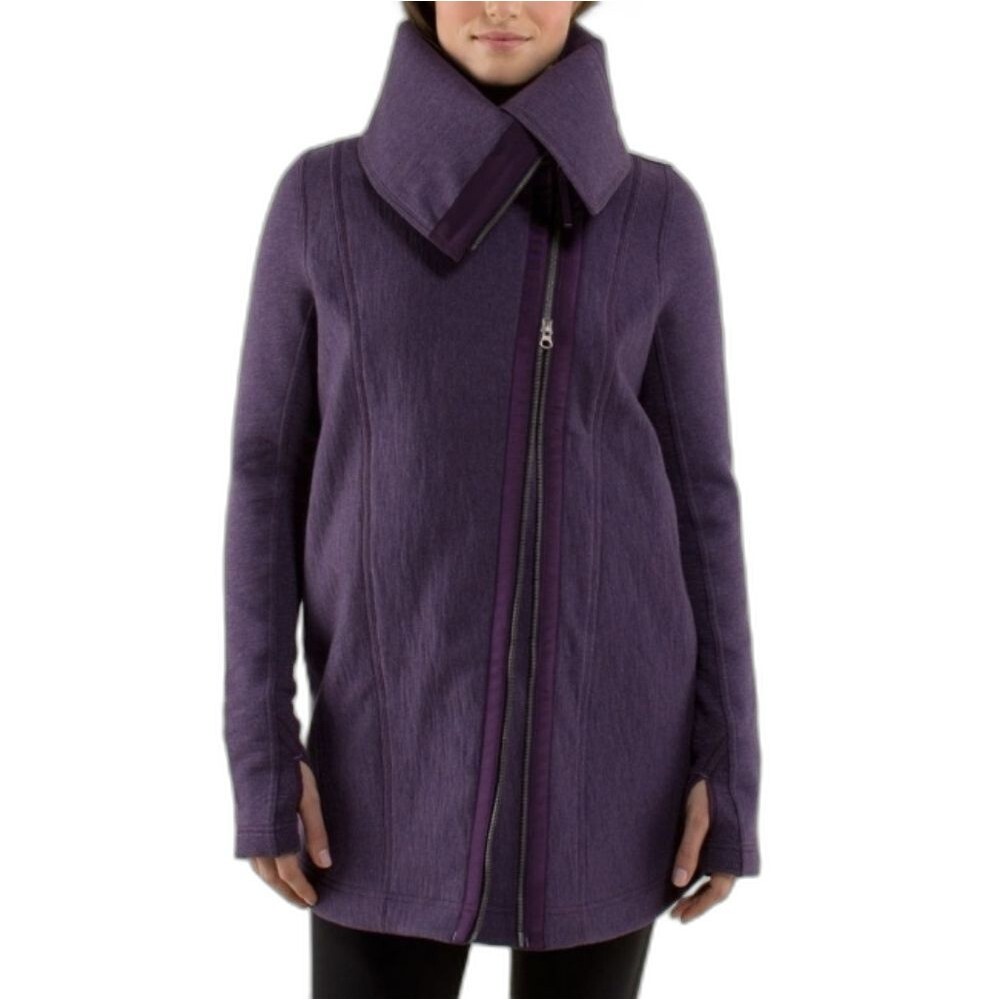 Lululemon Womens Virasana Blanket Wrap Jacket Size 6